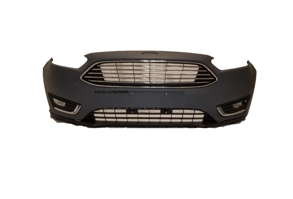 2015–2019 FORD FOCUS ПЕРЕДНИЙ БАМПЕР ТИТАНОВЫЕ РЕШЕТКИ ПРОТИВОТУМАННЫЕ ФАРЫ - Изображение 2 из 4