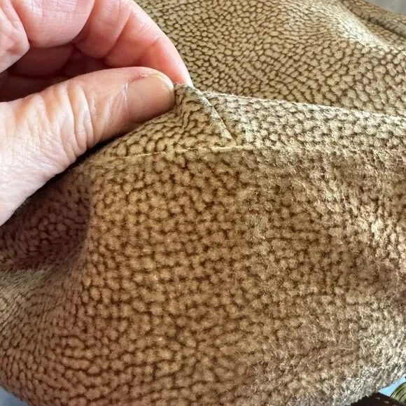 Borbonese smallish backpack with adjustable leather straps. - Image 4 of 4