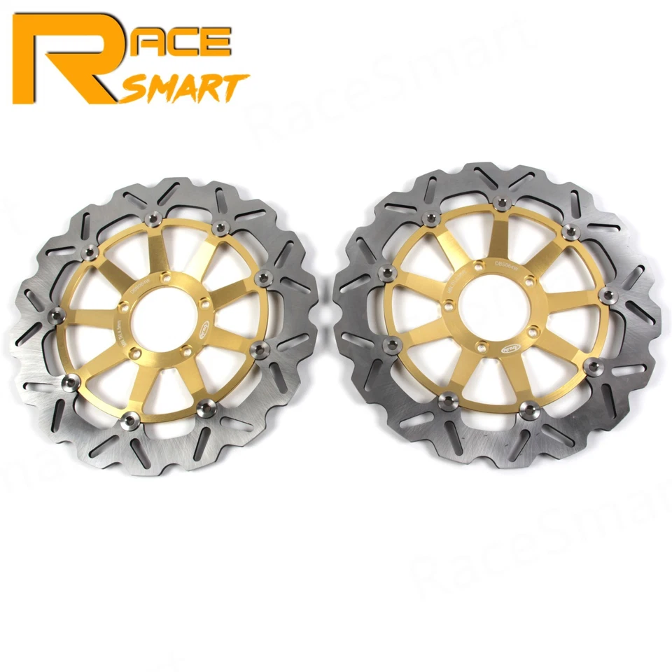 Rotores de disco de freno delanteros para Ducati Monster S4R Testastretta 2007 2008 S4RS 06-08 Foto 2 de 4