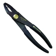 FUJIYA KUROKIN 210-190-BG 190mm THIN BENT NOSE PLIERS from JAPAN