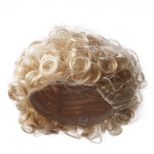 Set of 4 Antina's Light Blonde Curly 10" Doll Wigs