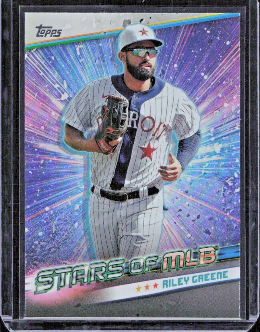 2024 Topps Stars of MLB Insert #SMLB-5 Riley Greene - Detroit