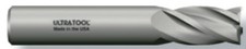Ultra Tool 384 1/2 x 3 x 6 Square 4 Flute Carbide Center Cut Tialn End Mill