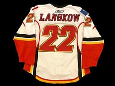 Daymond Langkow 2007-08 Away Set 3