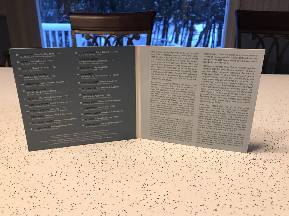 Rough Guide To Unsung Heroes Of Country Blues Vol.2 Cd 2005 Made In Europe Foto 3 de 4