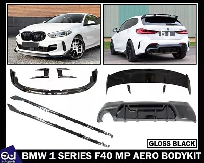 EU AUTO PARTS LTD FOR BMW 1 SERIES F40 118i MP AERO BODYKIT BODY KIT FRONT SPLITTER REAR DIFFUSER
