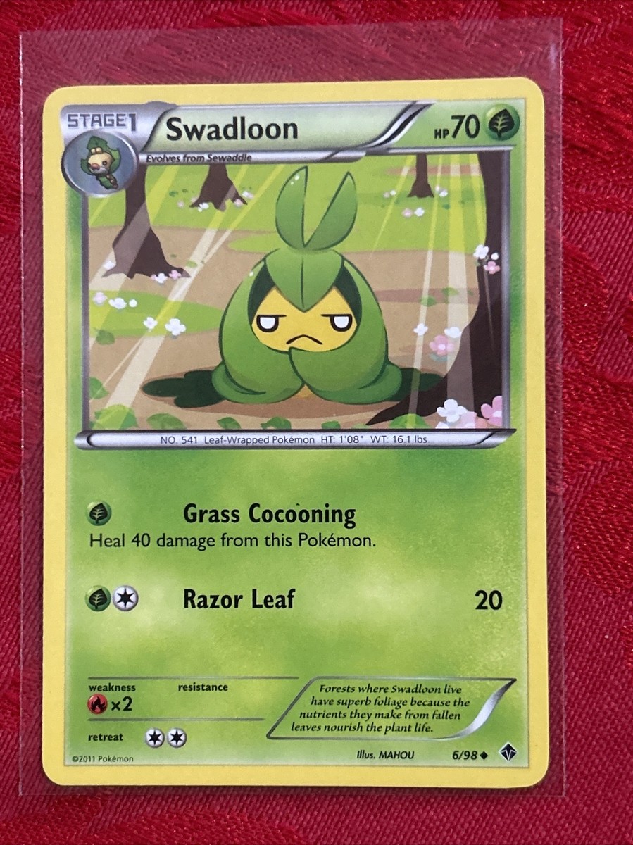 Pokmon - Emerging Powers - Swadloon 6/98 M/NM Pokmon - Emerging Powers - Swadloon 6/98 M/NM