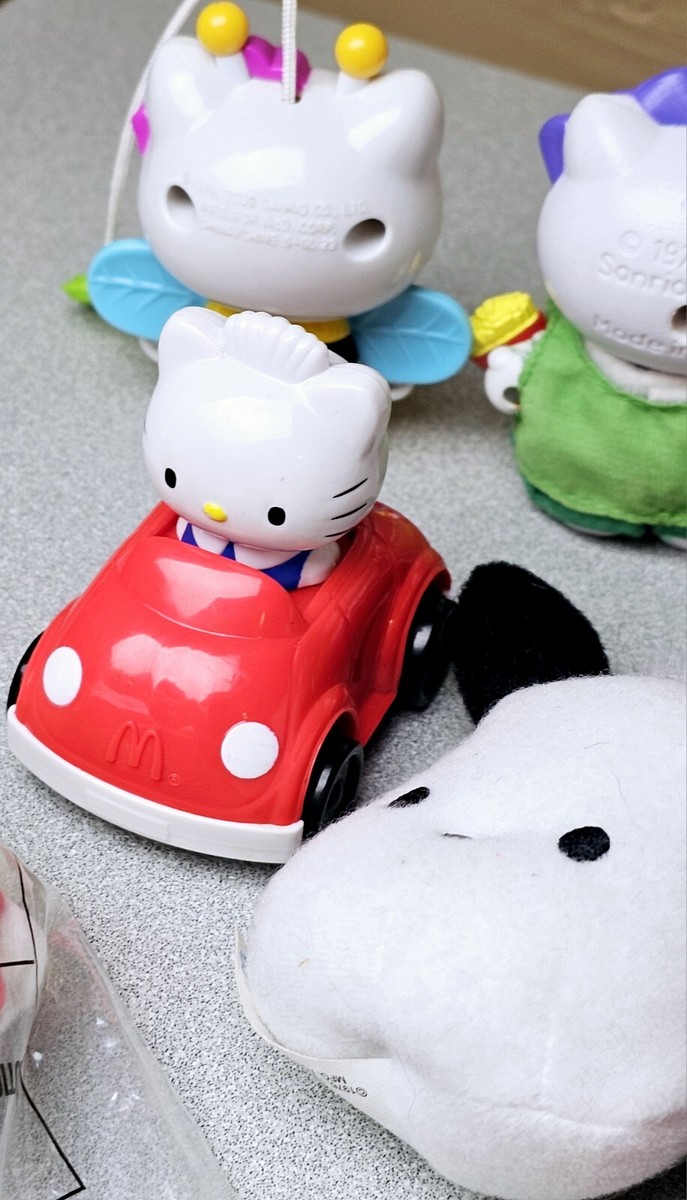Hello Kitty 2001 McDonalds Happy Meal Toys Sanrio VTG VGC Lot of