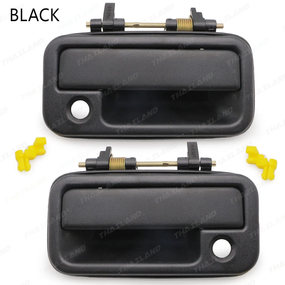 Pair Black Outer Door Handle For Isuzu Rodeo TFR'92-'97 Dragon Eyes 1992 '97 - Изображение 2 из 4