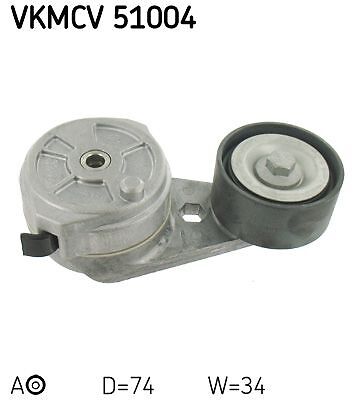 SKF Vkmcv 51004 Spannrolle, Keilrippenriemen-image