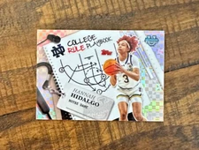 🏀 2025 Bowman Chrome U Hannah Hidalgo X Fractor Notre Dame SP CRP-21 🏀