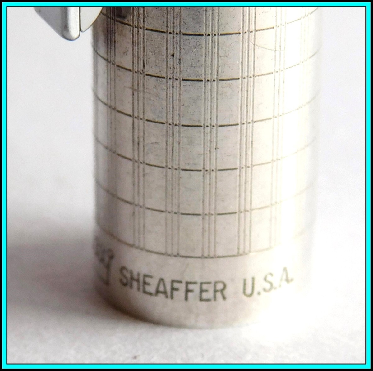 SHEAFFER Targa 1006 Fountain Pen - Sterling Silver body & 14K Gold