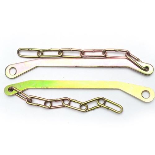 Tailgate Hinge Chain Stay Support Arms Pair For Toyota Hilux RN30 LN40 1979-1983 - Picture 3 of 12