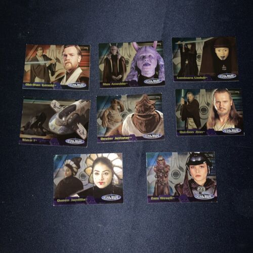 Star Wars Evolution Character Card Lot 8 Count - Picture 1 of 5