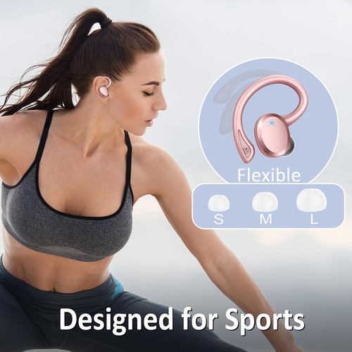 Audífonos Bluetooth Auriculares Deportivos Impermeables Inalámbricos Recargables - 第 6/11 張圖片