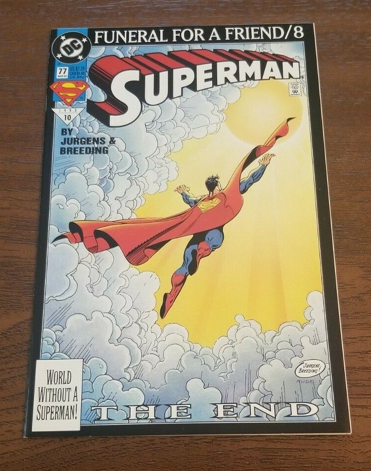 Superman #77 - Funeral For a Friend 8 - March 1993 | eBay