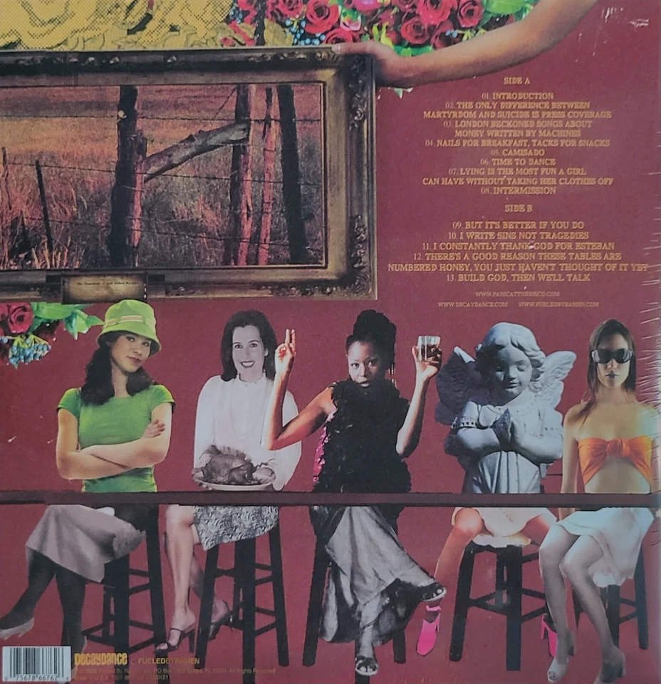 Panic At The Disco ‎- A Fever You Can't Sweat Out LP цветной винил - НОВАЯ ЗАПИСЬ - Изображение 3 из 3