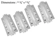 Charbroil (4-PK) SS Heat Plate 463353505,463360306,463361305,780-0001A, 46141070