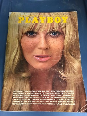 Playboy Magazine August 1969 Debbie Hooper Penny James Bunnies of