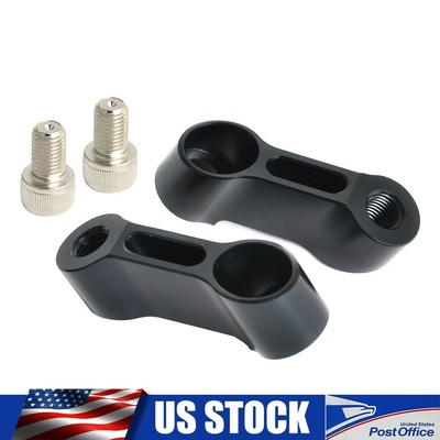 M10x1.25mm Mirror Mount Riser Extender Adapter for Motorcycle Scooter Sportbike