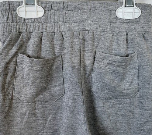 NWT Copper Key Girls Heathered Gray Lightweight Pocket Joggers Size 4 - Picture 5 of 7