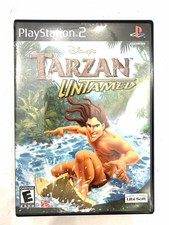 Disney's Tarzan Untamed Sony PlayStation 2 PS2 Video Game 2001 CIB