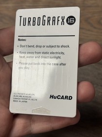 TurboGrafx-16 HuCard Pac-Land HuCard Only Tested Working