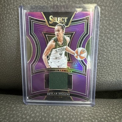 2025 WNBA Select SKYLAR DIGGINS Selective Swatches Purple JERSEY MATCH 4/49 SKY