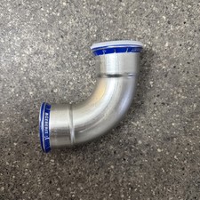 54mm 90� elbow stainless steel mpress Gerebrit fitting 31108