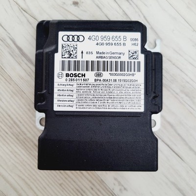  2016 AUDI S7 C7 OEM  60K MILE RESTRAIN DIAGNOSTIC CONTROL MODULE COMPUTER