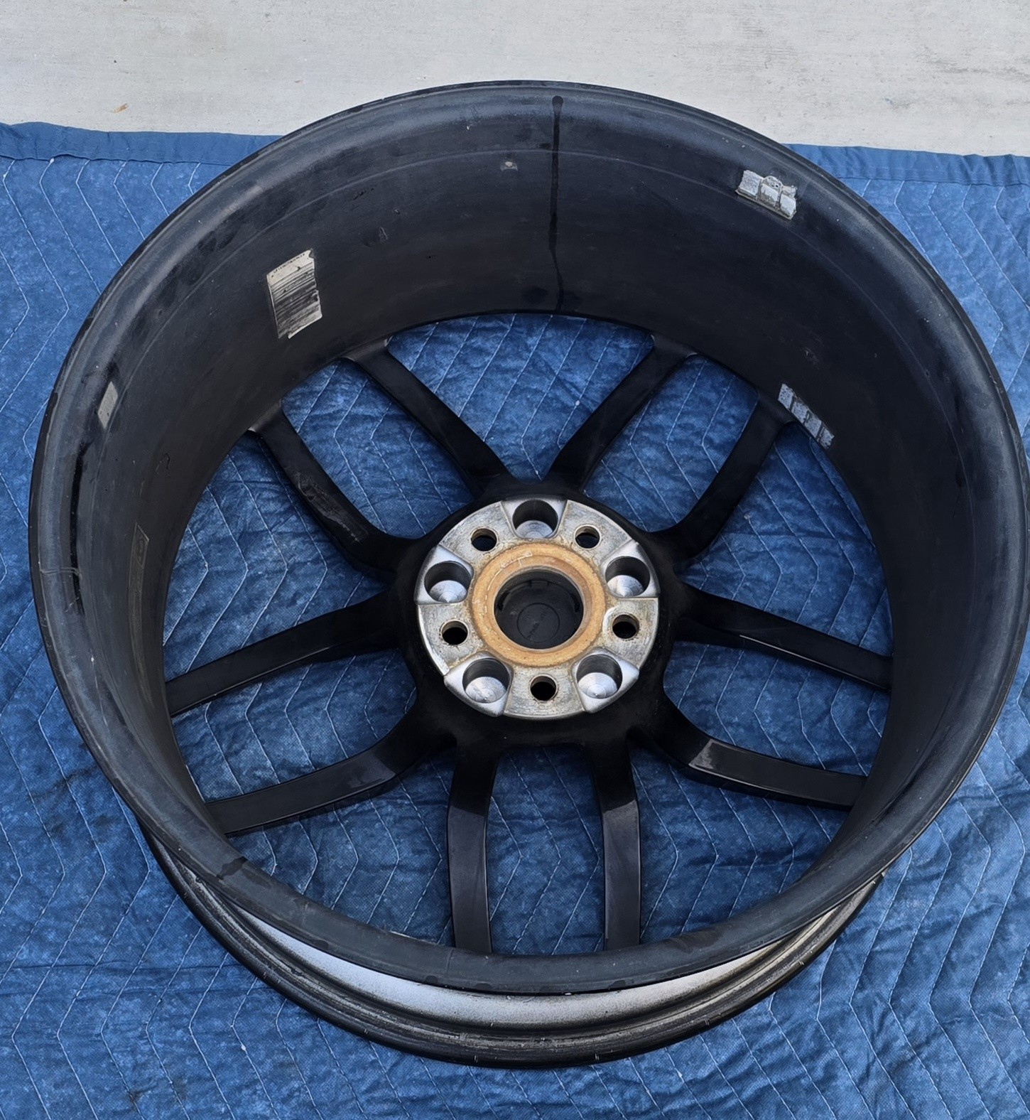 Lamborghini Huracan LP580 610 Front Wheel Used 4T0601017P Lp610 Black Mimas