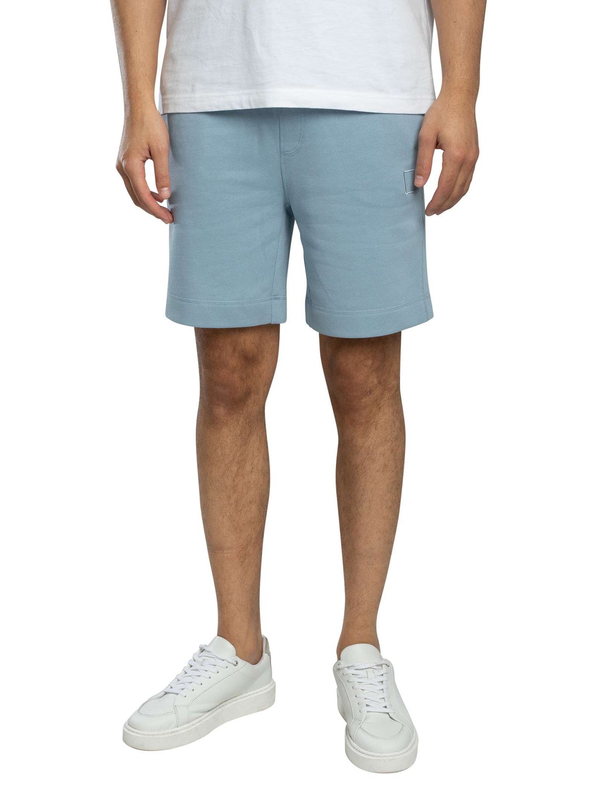 BOSS Mens Sewalk Sweat Shorts Blue 24890₽