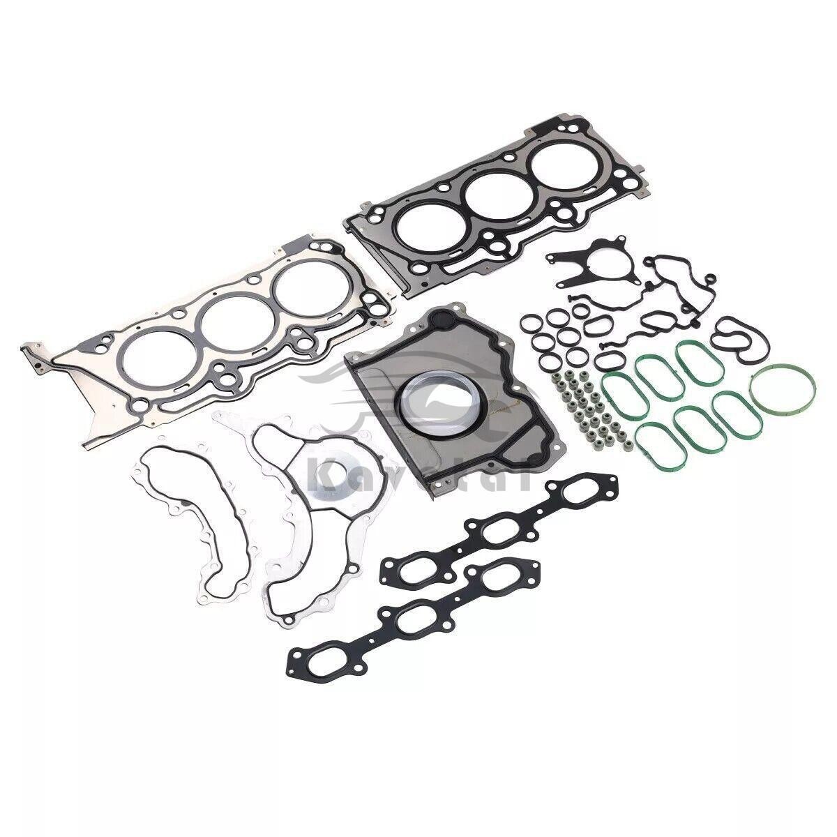 3.0TT V6 Gas Engine Overhaul Rebuild Kit w/ Crankshaft Rods Timing For Maserati