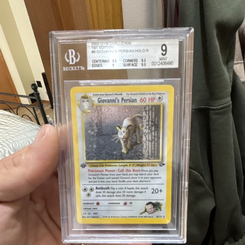 Giovanni's Persian (1st Edition) graded BGS 9 for sale on eBay