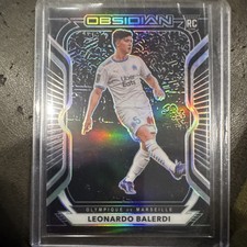 2020-21 Panini Obsidian Leonardo Balerdi Rookie #20 Olympique de Marseille /195