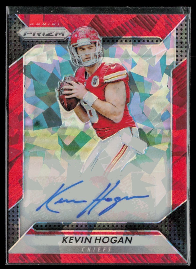 Kevin Hogan Panini Prizm Rookie Autograph Prizm #RAKHG Red