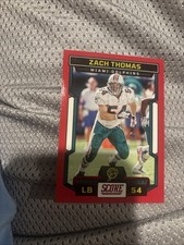 💥2023 Panini Score Red Parallel #279 Zach Thomas Miami Dolphins