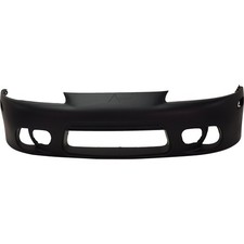 Front Bumper Cover For 1997-1999 Mitsubishi Eclipse Primed With Fog Light Holes Front Bumper Cover For 1997-1999 Mitsubishi Eclipse Primed With Fog Light Holes