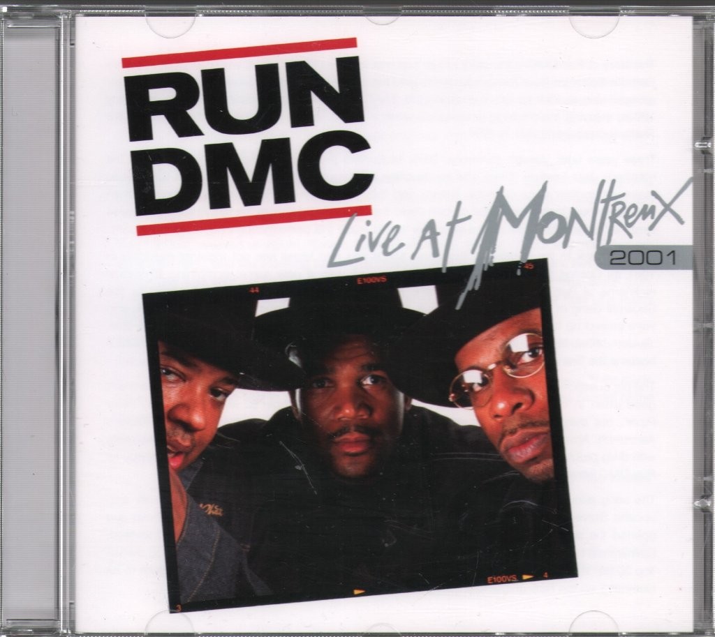 Run-Dmc Live At Montreux 2001 CD Europe Eagle 2007 EAGCD357