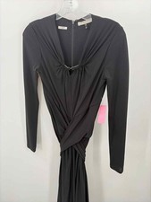 Pre-Owned Halston Heritage Black Size XS Long Long Sleeve Dress