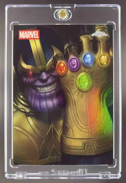 2025 Topps Chrome Marvel Marvel Reflections #MR-4 Thanos