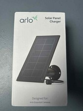 Arlo Solar Panel Charger for Essential Cameras - Black