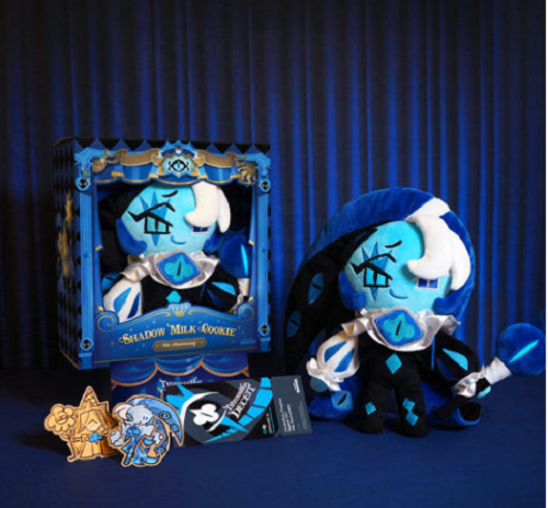 NEW Cookie Run Kingdom Official Shadow Milk Cookie Special Package