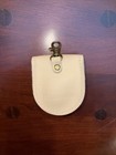 NEW Portland Leather Goods Petunia Pouch-Oatmilk (?) Keychain-Bag Charm-New — photo 3