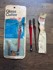 Red Devil Glass Cutter 024 1023 - Plastic Pouch Vintage - Antique Collectors -