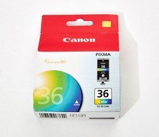 Canon CLI-36 Genuine Color Ink Cartridge Sealed - NEW