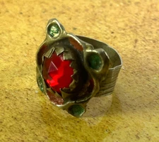 EXTREMELY RARE ANCIENT BRONZE ANTIQUE ROMAN RING AMAZING VERY STUNNING ARTIFACT