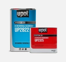 U-pol 2822 2325 Hs Overall Clearcoat 5 Liter Kit W Standard Hardener U-pol 2822 2325 Hs Overall Clearcoat 5 Liter Kit W Standard Hardener