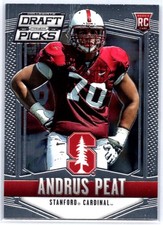 2015 Panini Prizm Collegiate Draft Picks #152 Andrus Peat