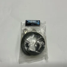 Equi-Essentials Rubber Tie Straps With Snaps - Black - 31 Inches